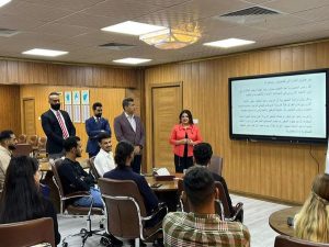 A Scientific Field Visit for Students to the Department of Relations and Media at Ministry of Interior