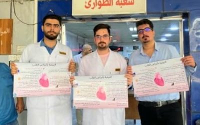 مخاطر امراض القلب نشاط توعوي نظمتة كلية الطب