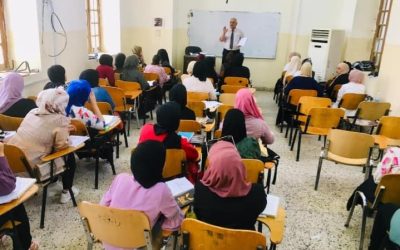 كلية الطب تنظم نشاط توعوي عن المخدرات ومخاطر ادمانها