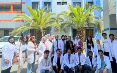 فرع الفسلجة في كلية الطب يجري زيارة ميدانية لردهات مستشفى النعمان لطلبة المرحلة الاولى