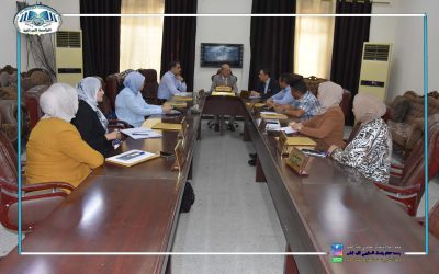 مجلس كلية الطب يعقد جلسة أستثنائية لمناقشة  الاعمال المهمة