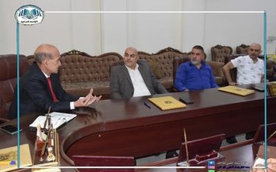 مجلس كلية الطب يعقد جلستهَ الاعتيادية ويستضيف خلالها  ادارة مستشفى النعمان التعليمي