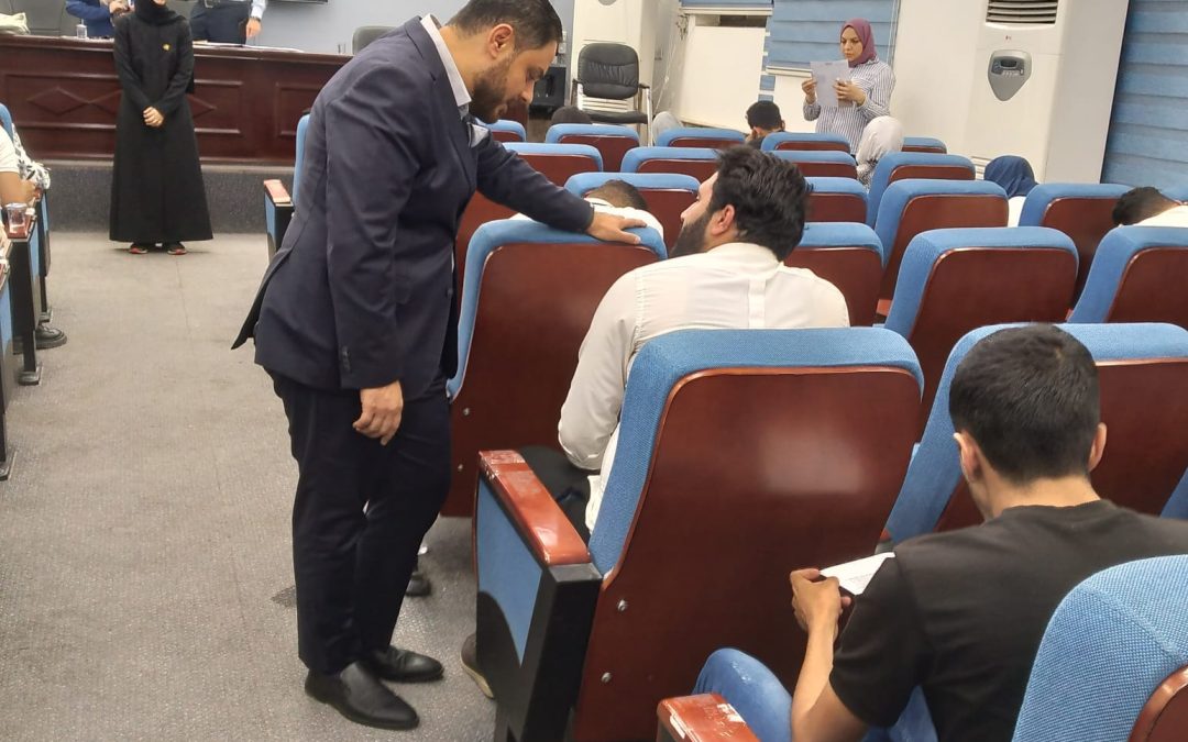استمرار اداء امتحانات الدور الثاني لطلبة كلية الطب