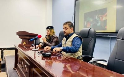 الابتزاز الالكتروني في ورشة عمل نظمتها كلية الطب بالتعاون مع الشرطة المجتمعية بوزارة الداخلية العراقية