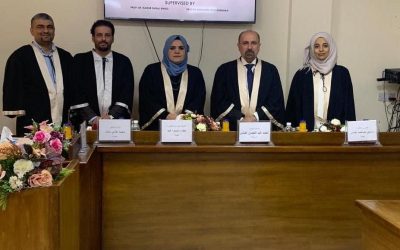 معاون عميد كلية الطب للشؤون الادارية عضواً في لجنة مناقشة بجامعة النهرين