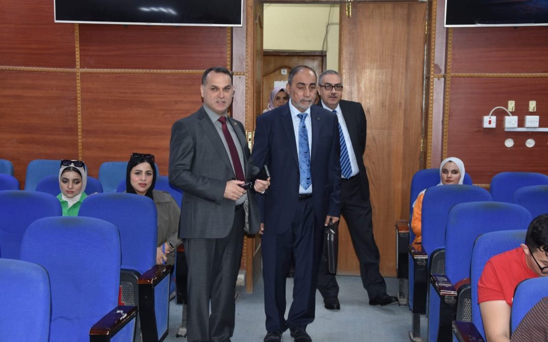 عمادة كلية الطب تستقبل لجنة تقييم الواقع العلمي والاكاديمي لكليات الطب في العراق