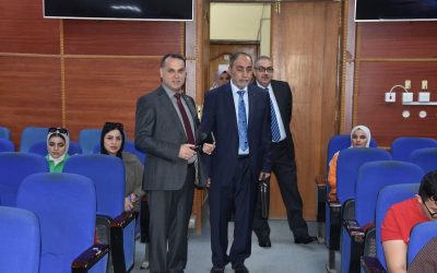 عمادة كلية الطب تستقبل لجنة تقييم الواقع العلمي والاكاديمي لكليات الطب في العراق