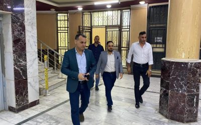 زارَ عميد كلية الطب الاقسام الداخلية في مجمع السبع ابكار