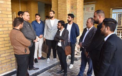 بالصور جانب من جولة السيد عميد كلية الطب