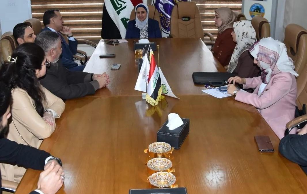 كلية الطب تجري زيارة الاقران Peer Visit الى كلية طب الكندي