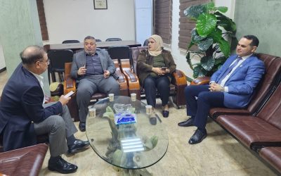 عميد كلية الطب يتبادل الزيارات مع ادارة مستشفى النعمان التعليمي في اطار التعاون المشترك بينهما