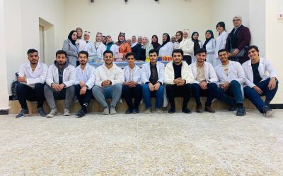 كلية الطب تقوم بزيارة ميدانية الى دار زهور ايتام العلوية