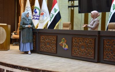 اهمية العناية المتكاملة بصحة المراة مـِْن جميع الجوانب الجسمية والنفسية والعقلية عنوان ورشة عمل نظمتها كلية التربية للبنات بالتعاون مع كلية الطب