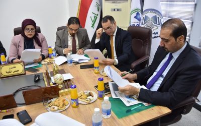 اجتمعت اللجنة القيادية العليا الخاصة باعتماد كلية الطب