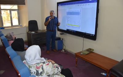 فرع علم الامراض  والطب العدلي في طب الجامعة العراقية ينظم ورشة عمل للهيئة التدريسية