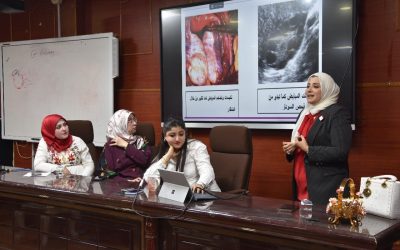 تدريسية في كلية الطب شاركت في ندوة علمية نظمتها كلية طب الاسنان في الجامعة العراقية