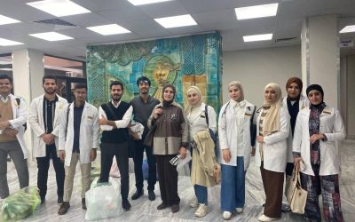 طب الجامعة العراقية تنظم زيارة ميدانية لردهة الأمراض السرطانية في مستشفى الطفل المركزي  بمشاركة طلبة المرحلة السادسة