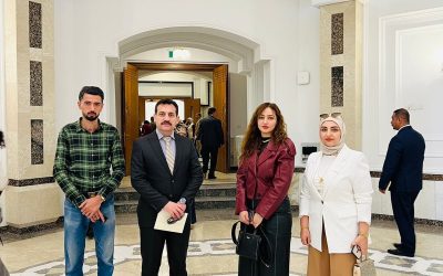 مشاركة فاعلة لكلية الطب  في فعاليات اليوم العالمي للجودة الذي نظمهُ المركز الوطني للتطوير الاداري وتقنية المعلومات بالتعاون مع الجامعة الامريكية في بغداد