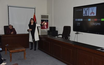 كلية الطب تقيم محاضرة علمية بعنوان CRISPR Revolution in DNA Editing