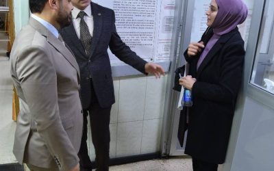 عميد كلية الطب يتفقد سير الامتحانات العملية في مستشفى النعمان التعليمي