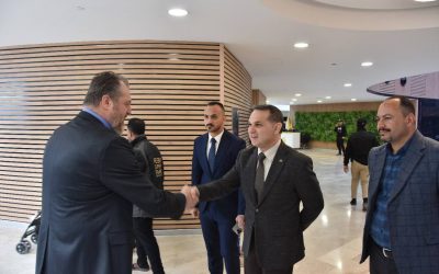 عميد كلية الطب يلتقي مدير مستشفى الشعب للتباحث حول فتح افاق التعاون بين الطرفين