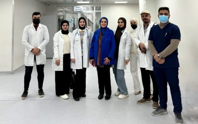 كلية الطب في الجامعة العراقية تنظم زيارة ميدانية لردهة الأمراض السرطانية في مستشفى الطفل المركزي