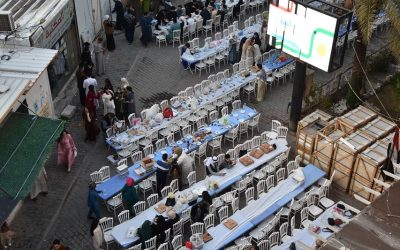 كلية الطب – الجامعة العراقية تقيم مأدبة إفطار رمضانية كبرى