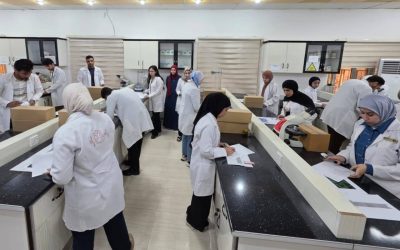 ضمن مسيرتها العلمية نحو تحسين جودة التعليم الطبي كلية الطب في الجامعة العراقية تُجري امتحان الـ OSPE في مادة الأحياء المجهرية الطبية