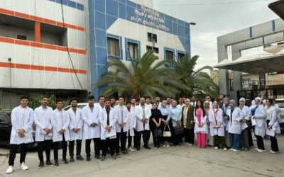 فرع الكيمياء والكيمياء الحياتية في كلية الطب الجامعة العراقية ينظّم زيارة علمية ميدانية لطلبة المرحلة الثانية إلى مستشفى النعمان التعليمي