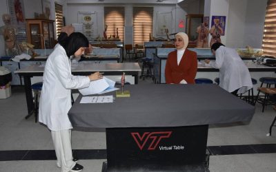 فرع التشريح في كلية الطب  الجامعة العراقية ينظم امتحان (OSPE) لطلبة المرحلة الثانية ضمن معايير التعليم الطبي الحديث
