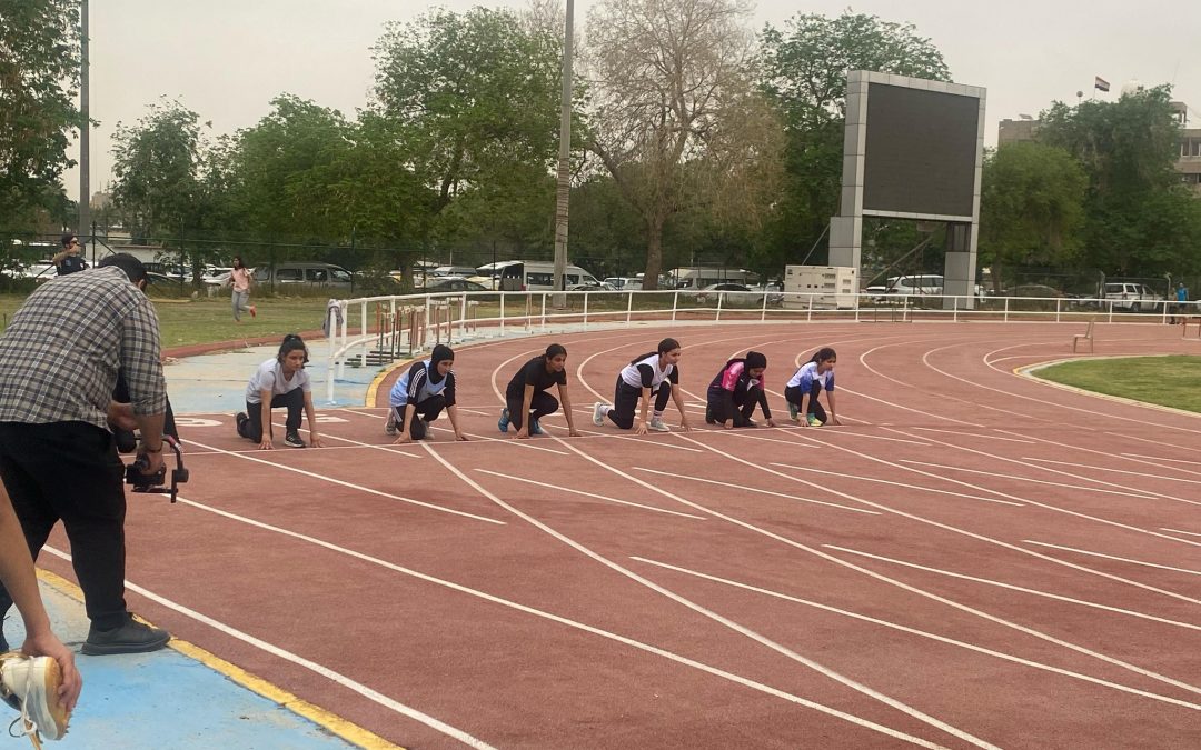 للمرة الاولى فريق كلية الطب يشارك في بطولة الجامعات العراقية لالعاب القوى