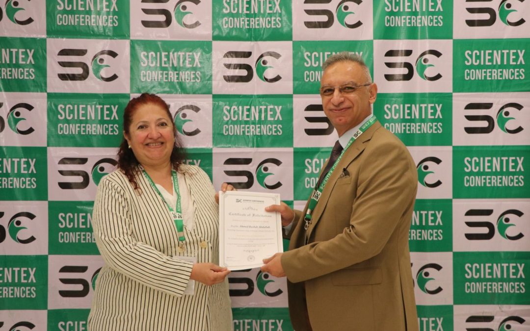 رئيس فرع الآحياء المجهرية يشارك ببحث في المؤتمر الدولي الثالث للرعاية الصحية والطبية العالمية في دبي