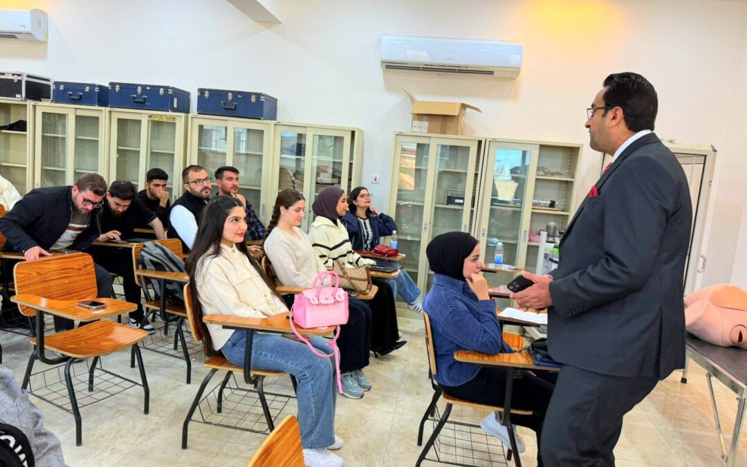 زيارة رئيس لجنة عمداء كليات الطب في العراق إلى كلية الطب بالجامعة العراقية