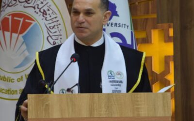 كلية الطب في الجامعة العراقية تحتفل بترديد قسم تخرج الدفعة العاشرة من طلبتها