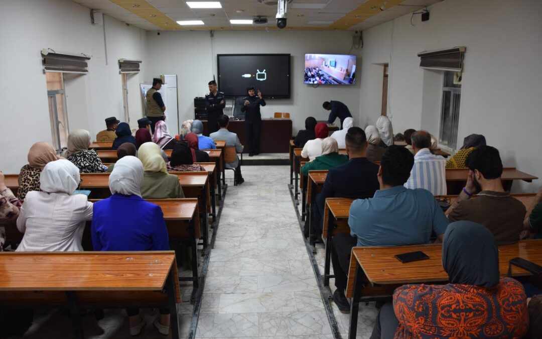 كلية الطب تقيم محاضرة حول الابتزاز الإلكتروني