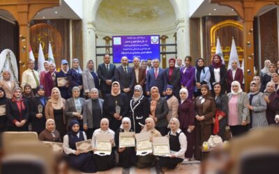 رئيس الجامعة العراقية يكرم كوكبة من النساء القياديات في كلية الطب