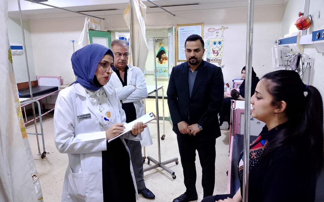 كلية الطب تجري الامتحان العملي النهائي للفروع السريرية لطلبة المرحلة الرابعة للعام الدراسي 2025_2026