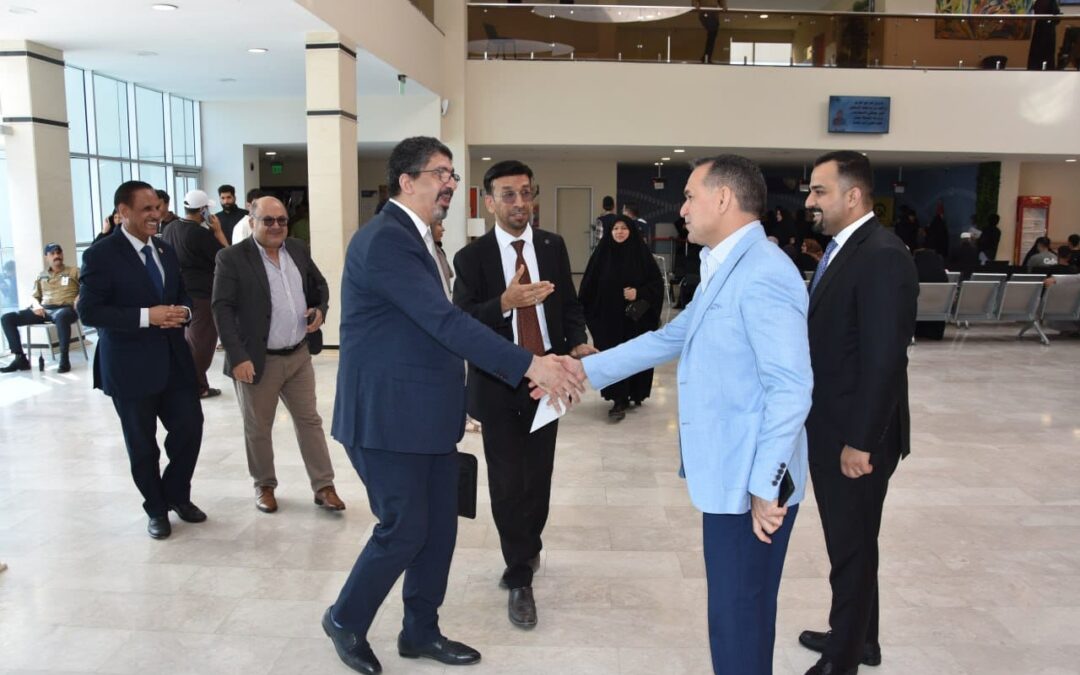 لجنة من المجلس العراقي للاختصاصات الطبية تزور مستشفى الشعب التعليمي تمهيداً لاعتماده مركزاً تدريبياً للبورد العراقي في الطب الباطني