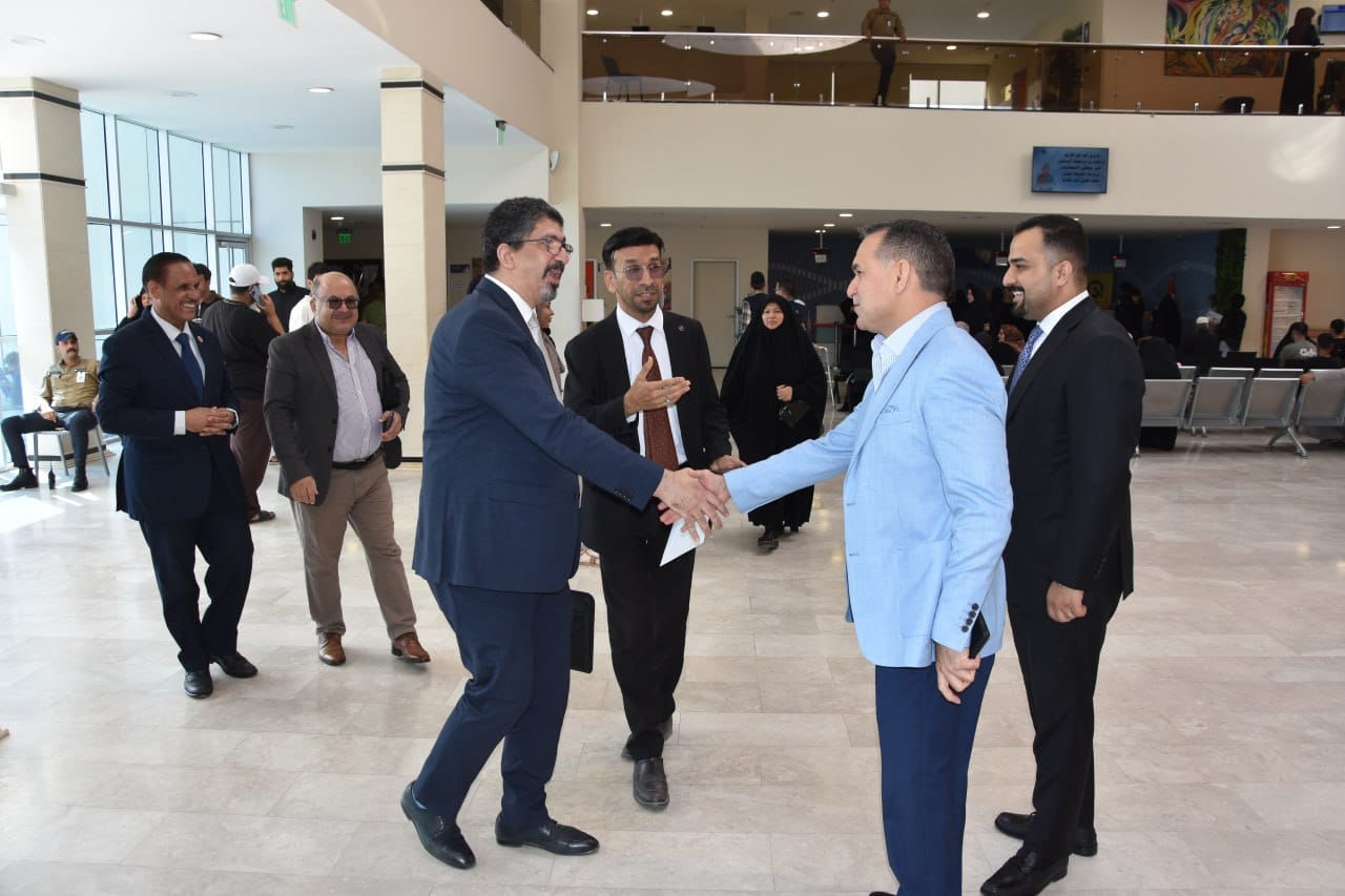 لجنة من المجلس العراقي للاختصاصات الطبية تزور مستشفى الشعب التعليمي تمهيداً لاعتماده مركزاً تدريبياً للبورد العراقي في الطب الباطني