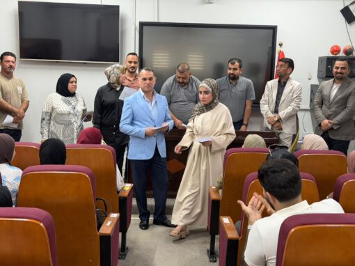 عمادة كلية الطب توزع نتائج الامتحانات النهائية لطلبة المرحلة السادسة بحضور السيد العميد