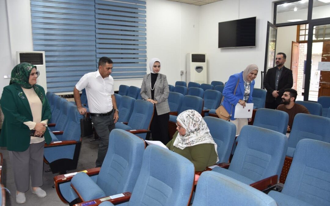 لجنة وزارية تتفقد سير امتحانات الدور الثاني لطلبة الدراسات العليا في كلية الطب بالجامعة العراقية